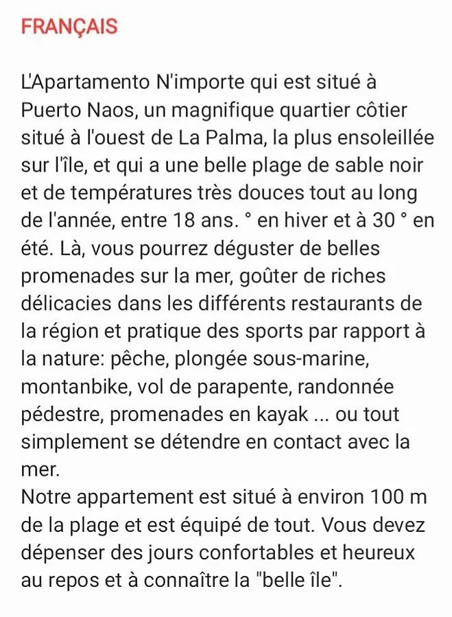 Apartamento Any Puerto De Naos Apartment
